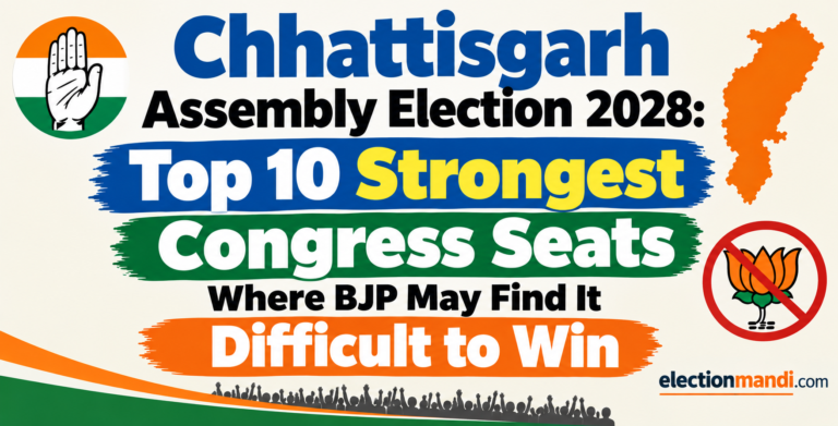 Chhattisgarh Assembly Election 2028: Top 10 Strongest Congress Seats Where BJP May Find It Difficult to Win